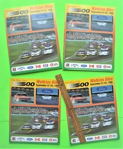 Lote/4 1990 WATKINS GLEN NEW YORK 500/GTO/GTU/FIREHAWK PROGRAMAS DE CARRERAS nos - Imagen 1 de 18