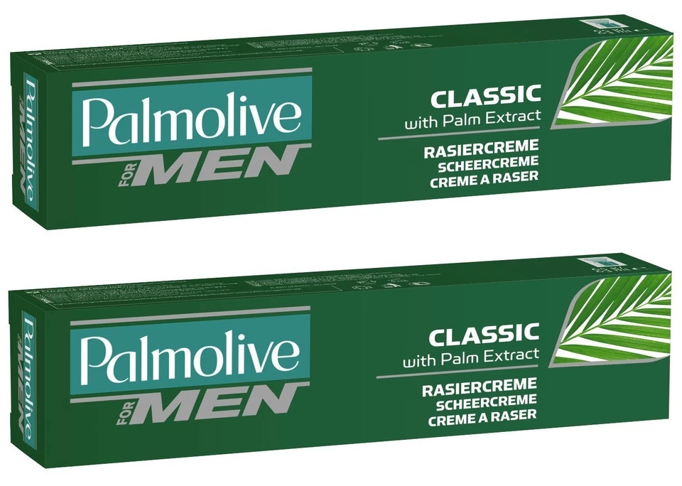 2x 100 ml Palmolive Crema de Afeitar para Hombre Crema de Afeitar Clásica **NUEVA Foto 1 de 1