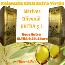 Das ORIGINAL - Kalamata GOLD - Natives EXTRA Olivenöl 5 Liter- ULTRA 0,2%-P.D.O.