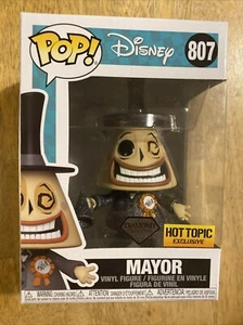 Funko POP! MAYOR 807 Pesadilla antes de Navidad colección de diamantes tema candente - Imagen 1 de 6