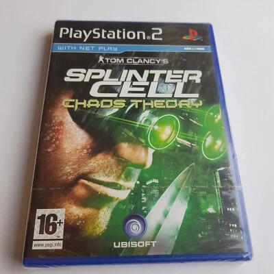 PS2 Sony Playstation Tom Clancy Splinter Cell: Chaos Theory video game - Image 1 of 4