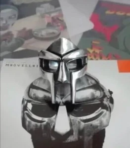 MF DOOM Ring Stainless Steel Mask Gladiator Style Hip Hop SIZE 12 Same Day Ship - Picture 1 of 5