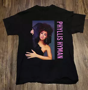 Phyllis Hyman Singer Music Tour Short Sleeve Unisex T-Shirt All Size S To 5XL - Picture 1 of 3