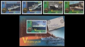 Tristan da Cunha 2013 - Mi-Nr. 1157-1160 & Block 69 ** - MNH - Schiffe / Ships - Bild 1 von 1