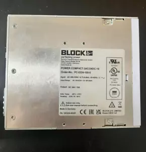Block POWER COMPACT-3AC/24DC-10 Alimentatore PC-0324-100-0 - Foto 1 di 4