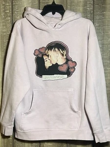 Machine Gun Kelly Hoodie Sweatshirt Bloody Valentine Pink Official Merch Medium - Picture 1 of 7