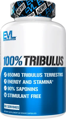 Evlution Nutrition Tribulus - Potenciador de testosterona natural - 60 porciones Foto 1 de 4