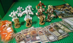 Warmachine PROTECTORATE OF MENOTH ARMY & Cards LOT Built Some Painted *READ* - Picture 1 of 13