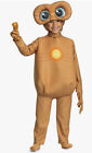 E.T. Dzieci Maluch 3T - 4T Halloween Kostium Kombinezon Nakrycie głowy Podświetlany NOWY