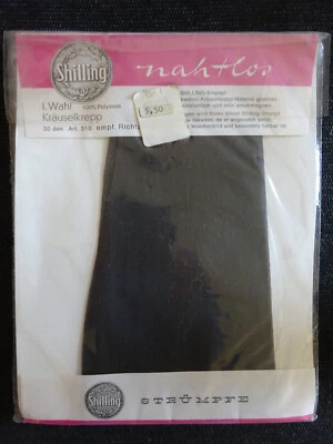 Straps – Strümpfe Feinstrümpfe Strümpfe Shilling graphit I 8 ½ - 9 NEU! - Bild 1 von 2