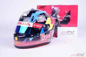 Yuki Tsunoda 2024 mini helmet, Belgian GP, Visa RB F1 Tean, 1:2 Arai - Picture 1 of 9