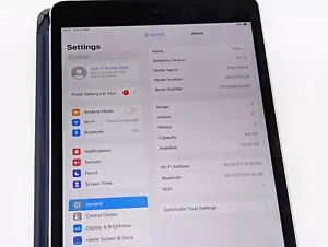 ✅ Apple iPad Mini 4 WiFi Version 64GB A1538 Space Gray Tablet Tested - Picture 1 of 5