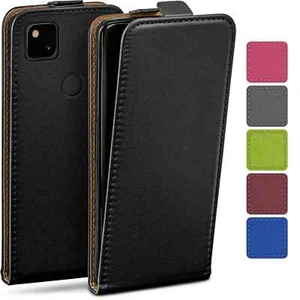 Hülle für Google Pixel 4a Flip Case Klapp Handy Tasche 360 Grad Etui Schutzhülle - Picture 1 of 9
