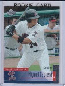 Miguel Cabrera Rookie Card 2003 Upper Deck Baseball RC RARE Minor League MIGGY! - Bild 1 von 2