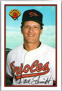 1989 Bowman Baltimore Orioles #5 Dave Schmidt