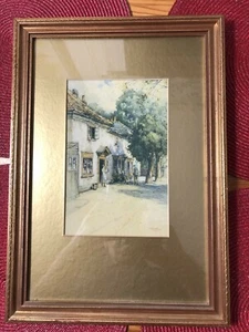 Antique/Vintage Print "The Brewers Inn" F Robson - Picture 1 of 4