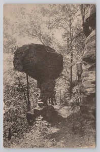 Ticklish Rock Near Eaglesmere Pennsylvania Postcard - Picture 1 of 2