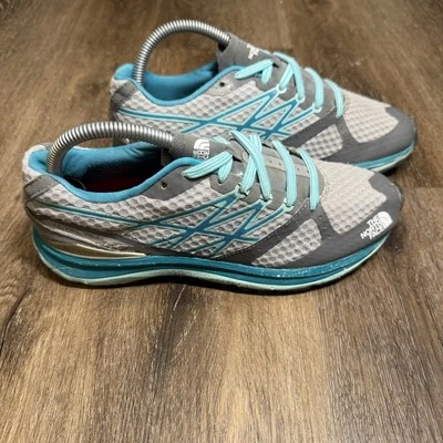 Zapatillas de trail running The North Face Ultra Trail GTX verde azulado Vibram para mujer talla 7,5 Foto 1 de 4