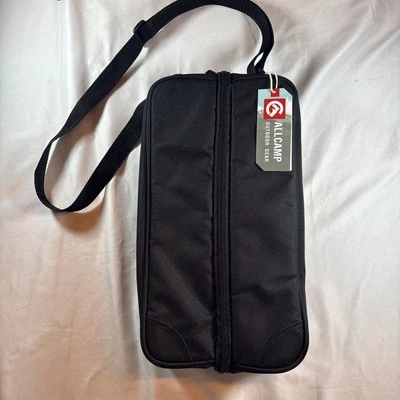 ALLCAMP Equipamento Externo Sacola de Vinho Piquenique Externo Bolsa Preta Refrigerador Viagem Churrasqueira - Imagem 1 de 4