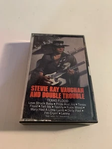 Stevie Ray Vaughan Texas Flood Cassette Tape - Picture 1 of 3