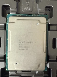 Intel Xeon Gold 6136 SR3B2  12 Core 3.0GHz 24.75MB 150W LGA3647 CPU Processor - Picture 1 of 2