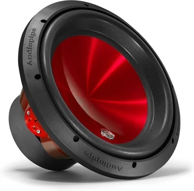 AUDIOPIPE TXX-APD-12RD 12" EYE CANDY 800W RMS | 1600W MAX ROJO SUBWOOFER 4 Ω DVC Foto 1 de 4