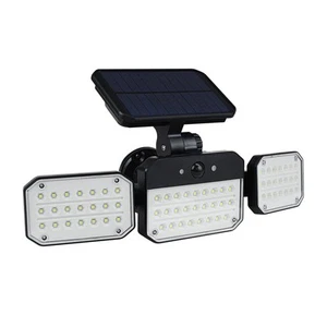 300 Lumens Outdoor Solar Powered SMD LED Motion Flood Light EL-OSL300 Ludger - Picture 1 of 6