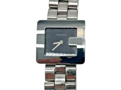 GUCCI G Face 3600M Black Dial Quartz unisex Watch stainless steell From JPN - image 1 of 4