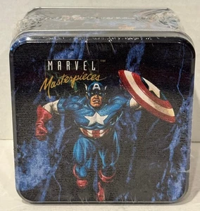 Juego de 100 cartas coleccionables de hojalata de fábrica serie I de Marvel Masterpieces Skybox 1992  - Imagen 1 de 6