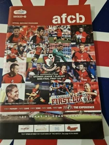 AFC BOURNEMOUTH V HUDDERSFIELD TOWN MAY 14th 2011 PLAY OF SEMI 1st Leg. - Picture 1 of 2
