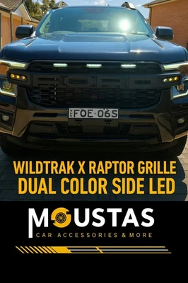 NEXT gen Ford WILDTRAK X  Raptor Grill with  LEDs - image 1 of 4