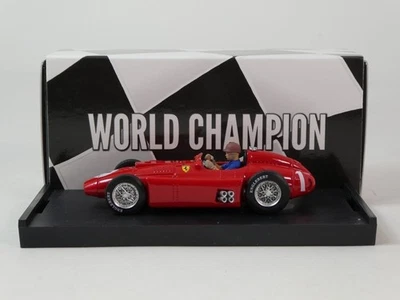 Brumm Ferrari D50 #1 J. M Fangio World Champion 1956 British GP 1/43 R076-CHWC - Immagine 1 di 3