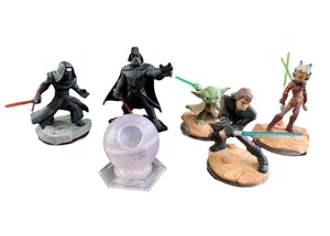 Disney Infinity 3.0 Star Wars Vadar Kylo Anakin Yoda Osaka Death Star Figures - Picture 1 of 7