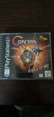 Contra: Legacy of War (Sony PlayStation 1, 1996) CIB & Tested - Image 1 of 3