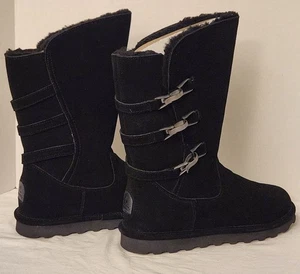 BOOTS BearPaw Woman's Jenna Cold Weather Boots Suded sz 11 pre-owned - Picture 1 of 18
