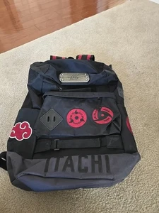 Mochila Naruto Shippuden negra grande vintage - Imagen 1 de 9
