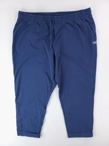 Life Is Good Crusher Flex Pants Womens XXL Blue Relaxed Tapered Loungewear - Picture 1 of 12