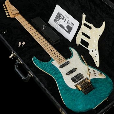 Guitarra Eléctrica Usada Tom Anderson Drop Top Clásica Bora Bora Azul 2015 10-21-15A Foto 1 de 4