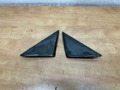 91-99 Mitsubishi 3000GT paneles de embellecimiento de espejos interiores cubiertas de carbono Foto 1 de 3