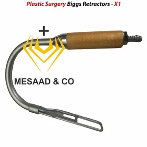 Nuevos retractores de estiramiento facial de cirugía plástica Biggs grado OR SS instrumentos quirúrgicos - Imagen 1 de 3