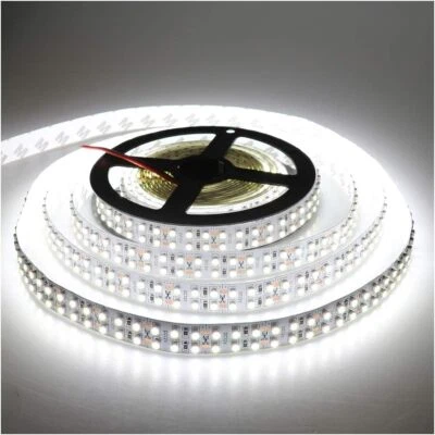 Cold White LED Strip Light 5M 1200 LEDs 3528 SMD Flexible Tape 6000K DC 12V - Image 1 of 4