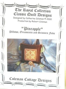 Almohada Llavero Tijera Diseño Edredón Colección Real Patrón PIÑA Coleman 2000 - Imagen 1 de 3