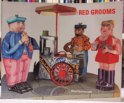 Red Grooms SIGNED & INSCRIBED Book - New Works, April 21 - May 22, 1999 - Image 1 of 4
