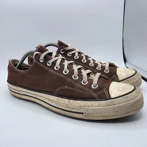 Converse Chuck Taylor 70 Mens Size 12 Vintage Brown Sneaker Shoes 170554C - Picture 1 of 13