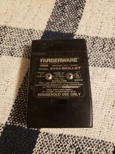 VTG Farberware Model 344A Electric Base Plug Assembly Base Plug Assembly Only - Picture 1 of 4