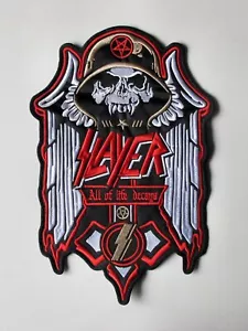 SLAYER - All of Life Decays --- Toppa posteriore ricamata - Foto 1 di 2