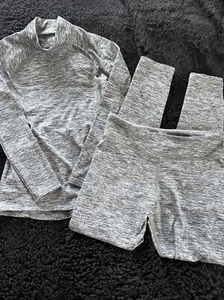 Girls DSG Thermal Long Sleeve Shirt And Leggings - Picture 1 of 7