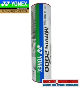 2 x TUBES YONEX MAVIS 2000 BADMINTON SHUTTLES SHUTTLECOCKS RED FAST JAPAN - Bild 1 von 2