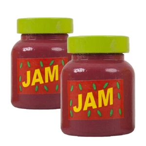 Bigjigs Toys Wooden Play Food Spreads (Jam) (Pack of 2) Pretend Roleplay - Picture 1 of 1