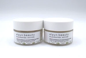 Lote/2 cáscaras de pulido ácido Alpyn Beauty Wild Huckleberry 8 ~ 0,5 oz x 2 - Imagen 1 de 2